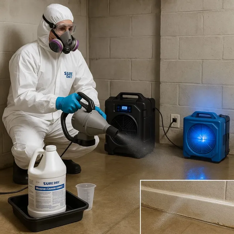 Sanitization and Odor Removal process in Butler, NJ