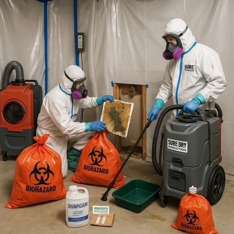 Contaminated Water Handling Protocols process in Butler, NJ