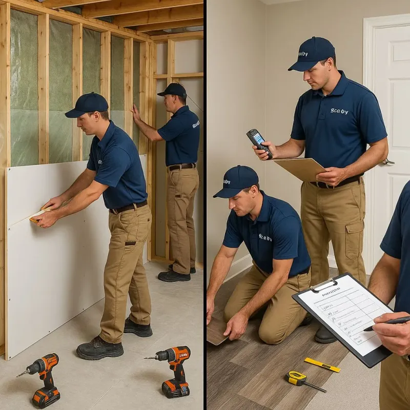 Repairs and Reconstruction process in Butler, NJ